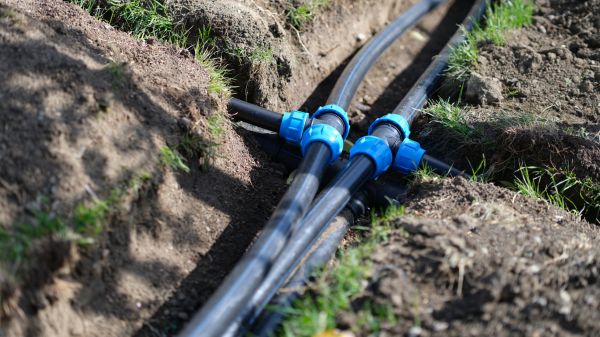 Underground Water Line Installation in Lincoln