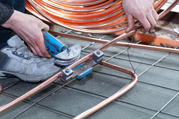 Copper Piping Installation in Lincoln